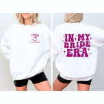CUSTOM In My BRIDE Era Sweatshirt<br><div class="desc">Embrace your wedding journey in style with this CUSTOM "In My BRIDE Era" Sweatshirt! Perfect for brides-to-be who want to showcase their excitement, this cozy and chic sweatshirt is ideal for engagement parties, bridal showers, or just lounging around during wedding planning. Personalize it with your name, wedding date, or any...</div>