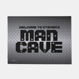 Custom Industrial Look Man Cave Doormat