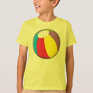 Custom Inflatable Plastic Beach Ball Kids Shirts