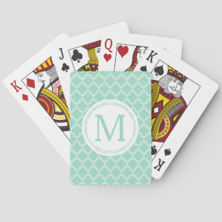 Custom Initial Bicycle® Playing Cards