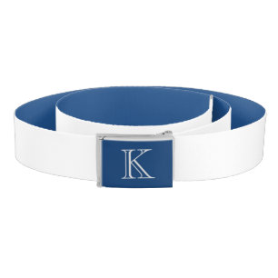 Custom Initial Casual Belt