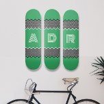 Custom Initial Letter 8 1/4" Skateboard Deck | DP7<br><div class="desc">Get this bold skateboard with customizable initial letter. Show your presence in your group! Order Now!</div>