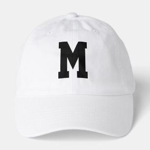 Custom Initial Letter Personalized Gift for her Hat