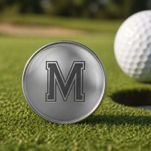 Custom Initial Personalized Monogram For Him Golf Ball Marker
