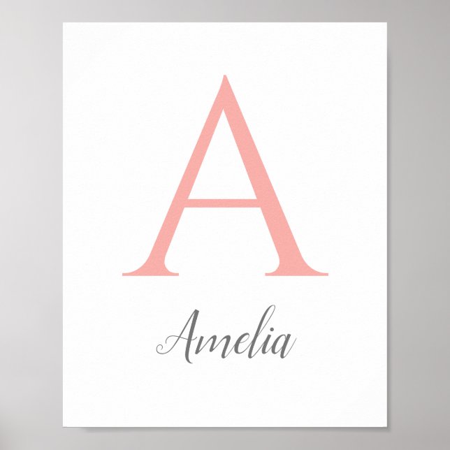 Custom initial print (Front)