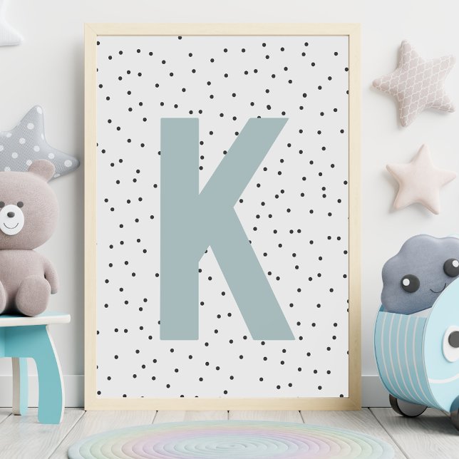 Custom Initial Print | Modern Monogram Wall Art (Creator Uploaded)