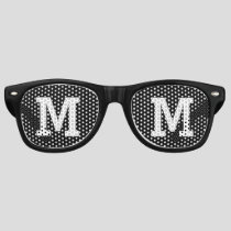 Custom Initial Retro Sunglasses