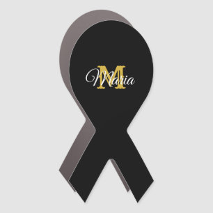 Custom Initial Script Car Magnet