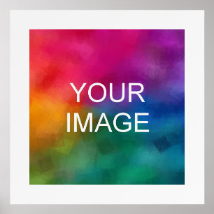 Custom Inset White Mat Board Template Photo Print Holder