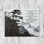 Custom Inspirational bible verse from Isaiah  Jigsaw Puzzle<br><div class="desc">Have you ever feel that you are alone? and nothing goes your way? Always remember that God always help his own people, but you need to have that faith! Isaiah 41:10 is my favorite verse from Isaiah. this will motivate you! so stand up and be strong and confront your problems...</div>