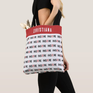 Custom InsPire Pi day Happy Pi day Math Gifts Tote Bag