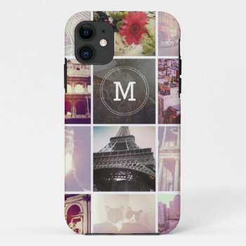 Custom Instagram 12 Photo Iphone 5 / 5s Case by thespottedowl at Zazzle