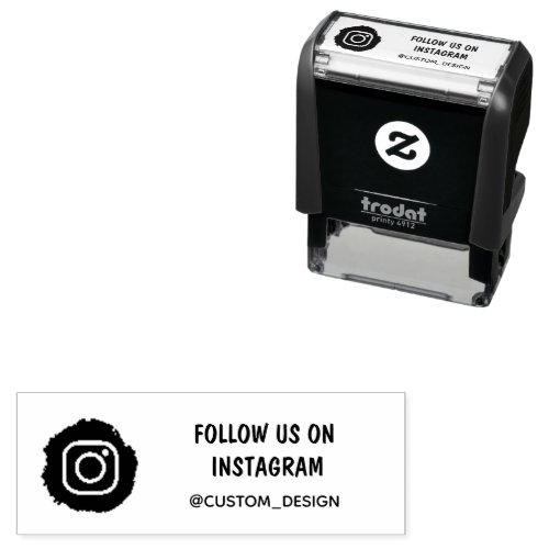 Custom Instagram Address stamp signature
