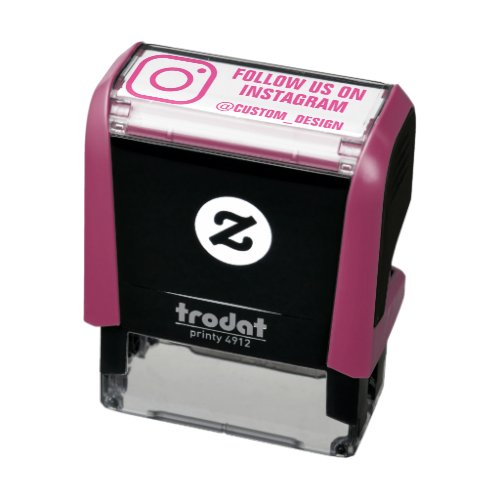 Custom Instagram Address stamp signature