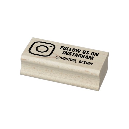 Custom Instagram Address stamp signature