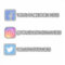 Custom Instagram Facebook Twitter Social Media