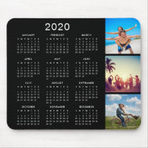 Custom Instagram Photo Collage 2020 Calendar Mouse Pad Custom Instagram Photo Collage 2020 Calendar Mouse Pad