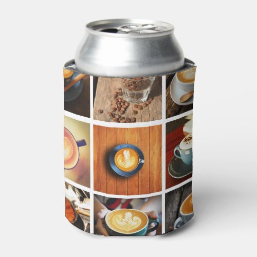 Custom Instagram Photo Collage Can Cooler