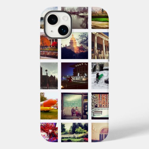 Custom Instagram Photo Collage iPhone 14 Plus Case