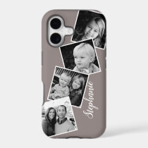Custom Instagram Photo Collage Personalized Name iPhone 17 Case