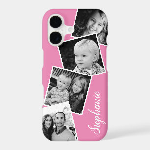 Custom Instagram Photo Collage Personalized Name iPhone 17 Case