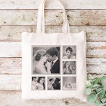 Custom Instagram Photo Collage Tote Bag<br><div class="desc">Add six of your favorite Instagram photos to create a beautiful unique photo collage tote bag. Click Customize It to move photos and personalize with your own text to create a unique one of a kind design. Great gift for family and friends!</div>