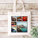 Custom Instagram Photo Collage Tote Bag<br><div class="desc">Add six of your favorite Instagram photos to create a beautiful unique photo collage tote bag. Click Customize It to move photos and personalize with your own text to create a unique one of a kind design. Great gift for family and friends!</div>