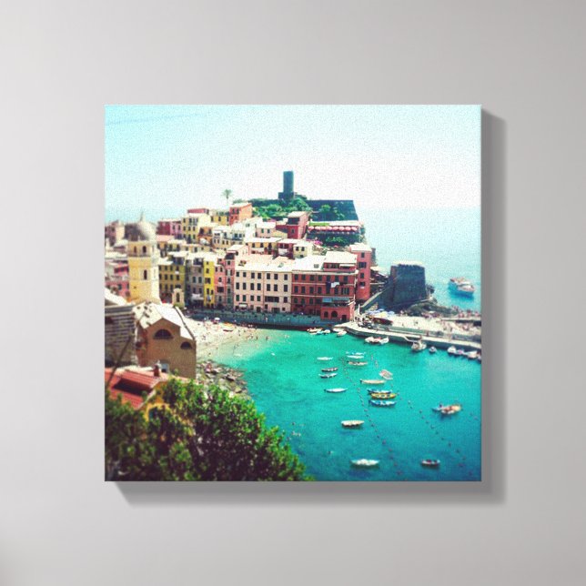 Custom Instagram Photo Wrapped Canvas Print (Front)