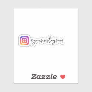 Custom Instagram Social Media Sticker