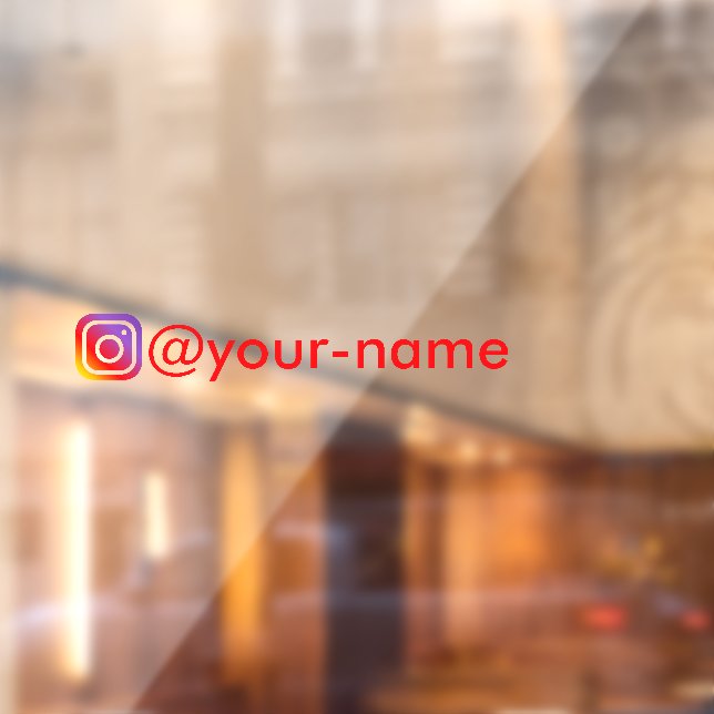 custom instagram sticker for car window sticker (Sheet 2)