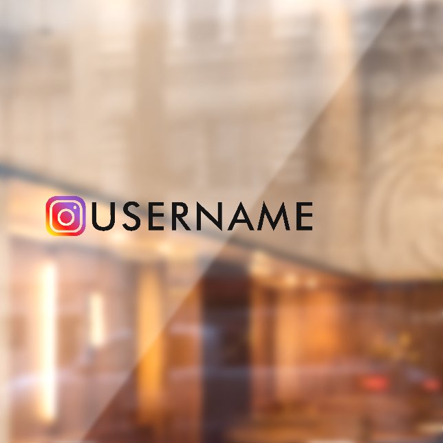 custom instagram sticker for car window sticker (Sheet 2)