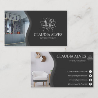 Custom Interior designer Business Card
