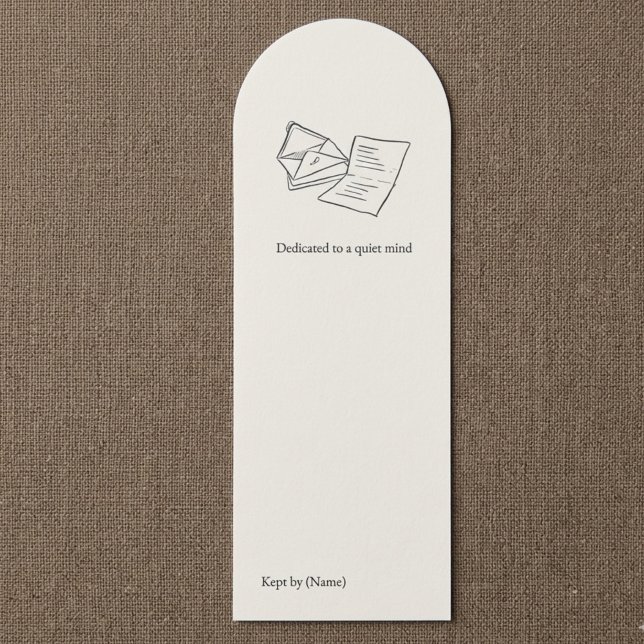 Custom Introvert Quiet Solitude Bookmark (Creator Uploaded)