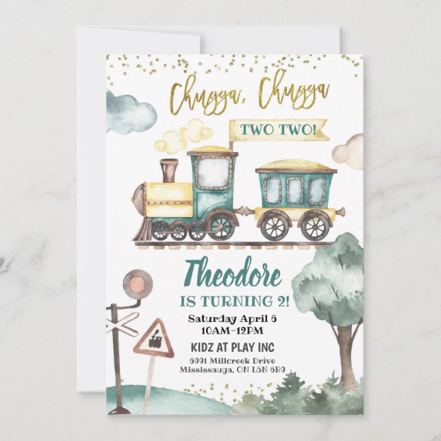 CUSTOM INVITATION (Front)