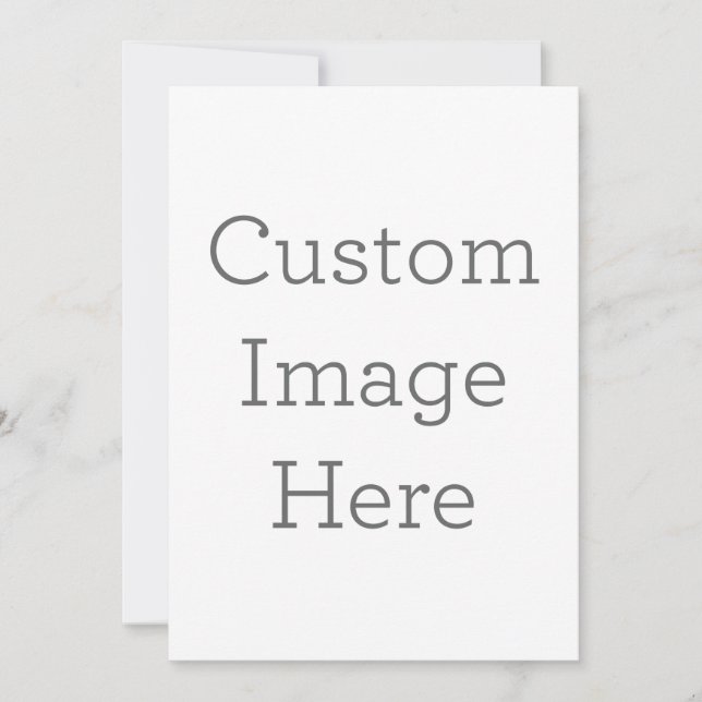 Flat Invitation, Size: 5" x 7", Paper: Signature Matte, Corner: Squared, Envelopes: White, Print Quality: Standard (Front)