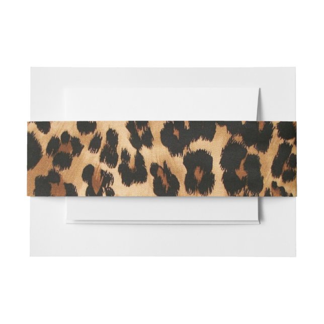 Custom Invitation Belly Band (Front Example)