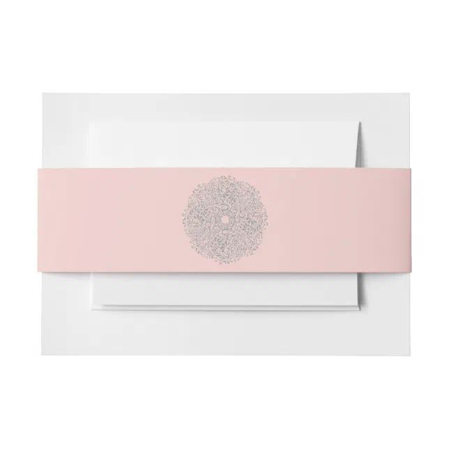 Custom Invitation Belly Band Zazzle