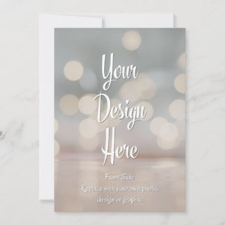 Custom Invitation | Upload Your Own Design
