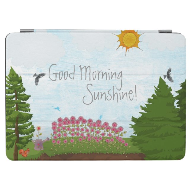 Custom iPad Air-Air2 Cover-Good Morning Sunshine Air Cover (Horizontal)