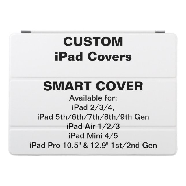 Custom iPad Pro 12.9" 1st/2nd Gen. SMART COVER (Horizontal)