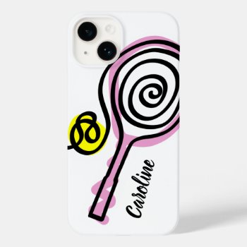 Custom Iphone 14 Case For Tennis Players by imagewear at Zazzle