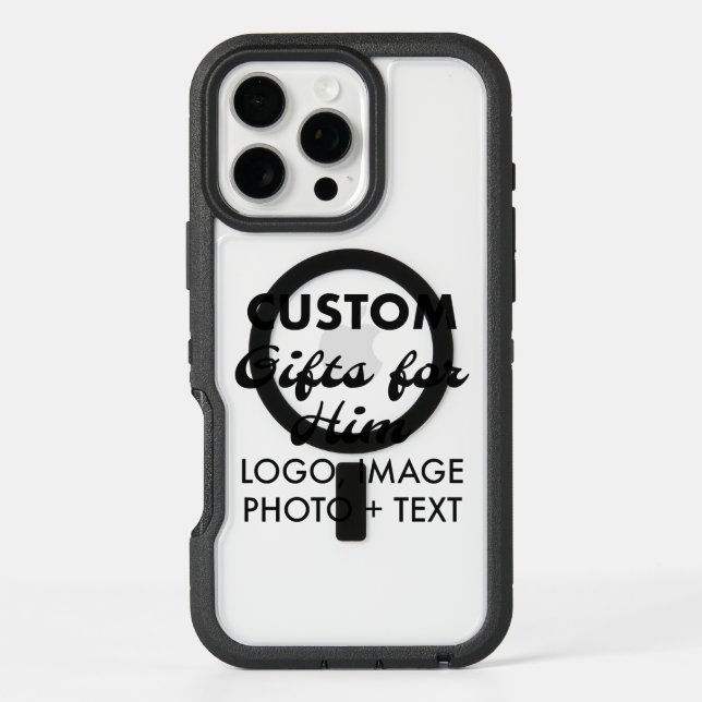 Custom iPhone 16 Pro Max Otterbox Defender XT Case (Back)