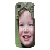 Custom iPhone 4 Photo Case Create Your Own (Back Left)