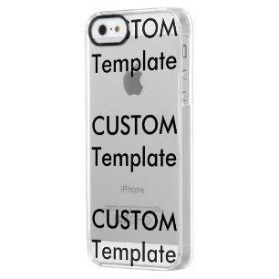 Custom iPhone 5, 5S Clearly™ Deflector Phone Case