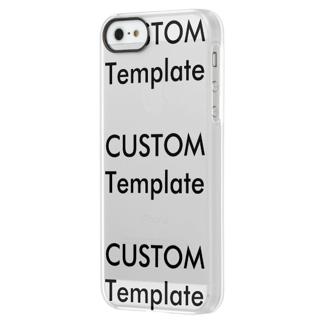 Custom iPhone 5, 5S Permafrost® Deflector Case (Back Left)