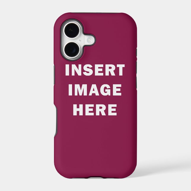 Custom iPhone 5 5S Slim Case Template DIY (Back)