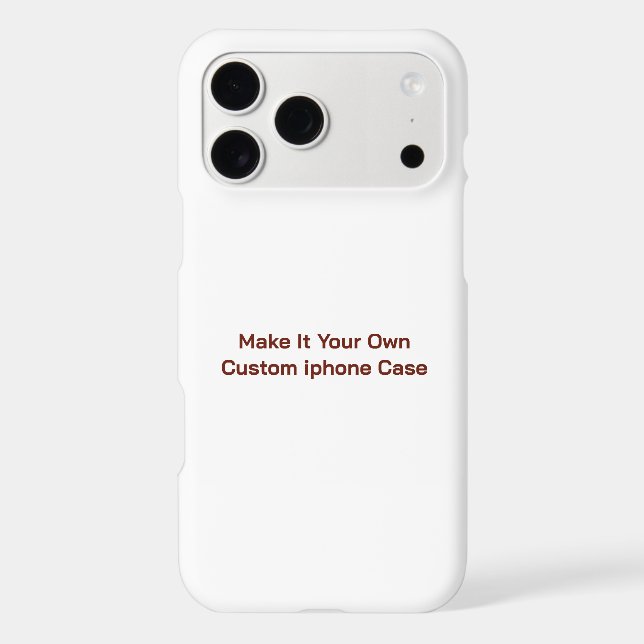 Custom  iphone case (Back)