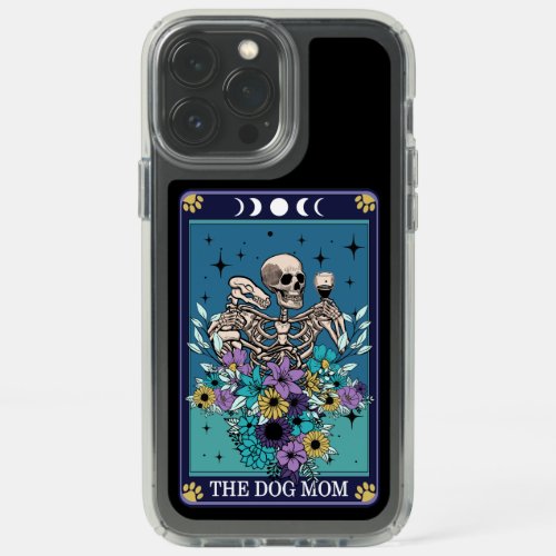 Custom iPhone Case Tarot Card Dog Mom