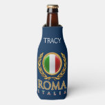 Custom Italian Flag Bottle Cooler at Zazzle
