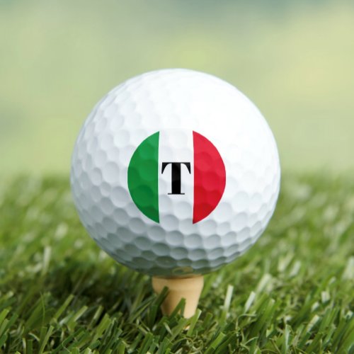 Custom Italian Pride Golf Ball